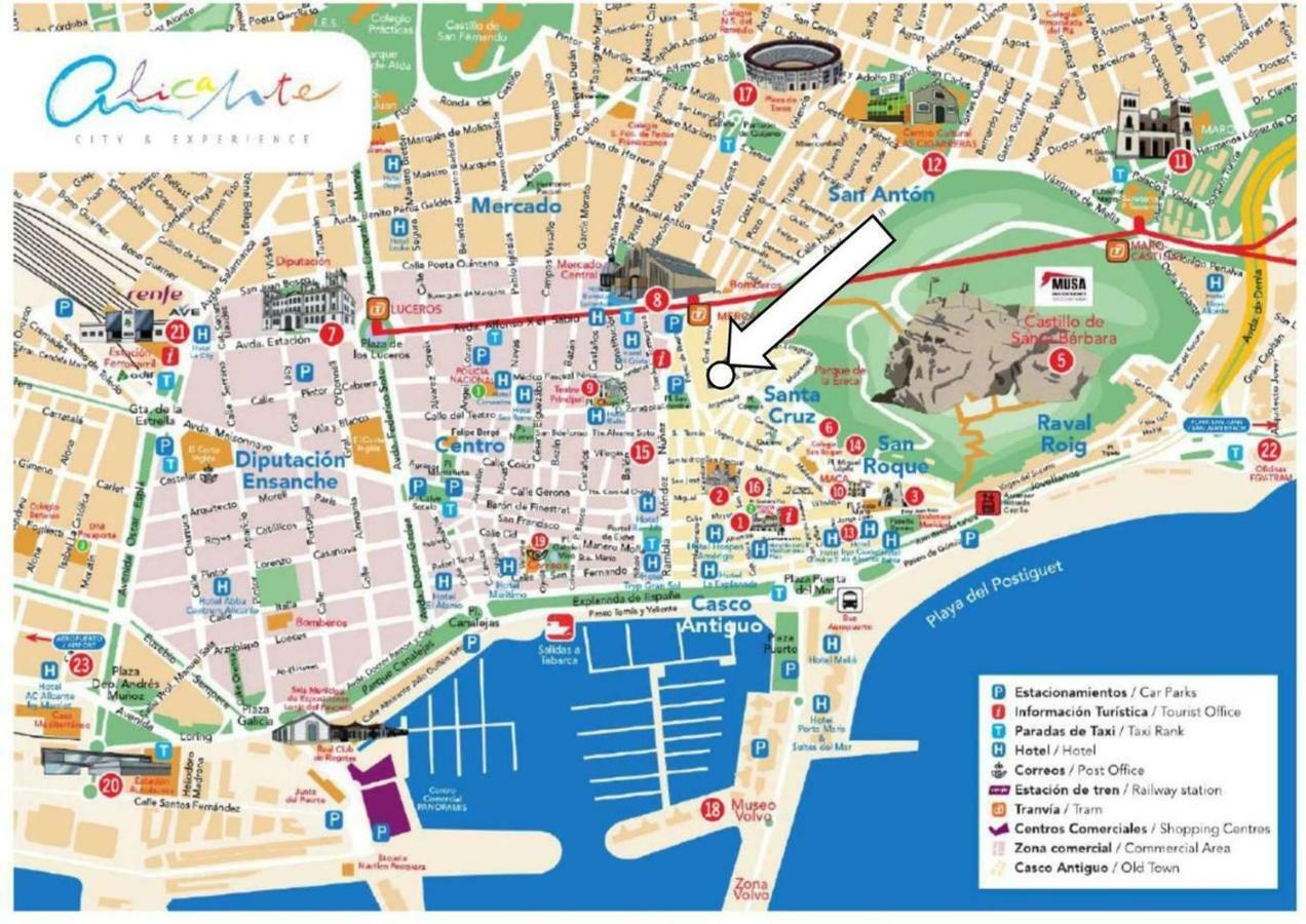San Cristobal Apartment - Alicante City Center Kültér fotó